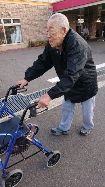 臼井さん帰り道満足